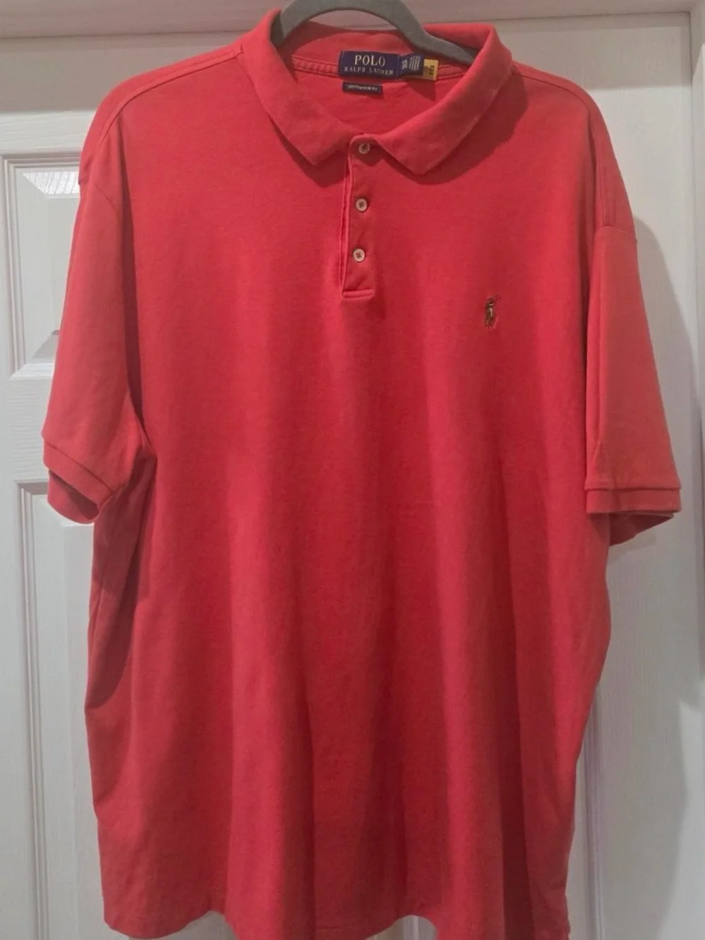 Polo by Ralph Lauren Coral Short Sleeve Polo